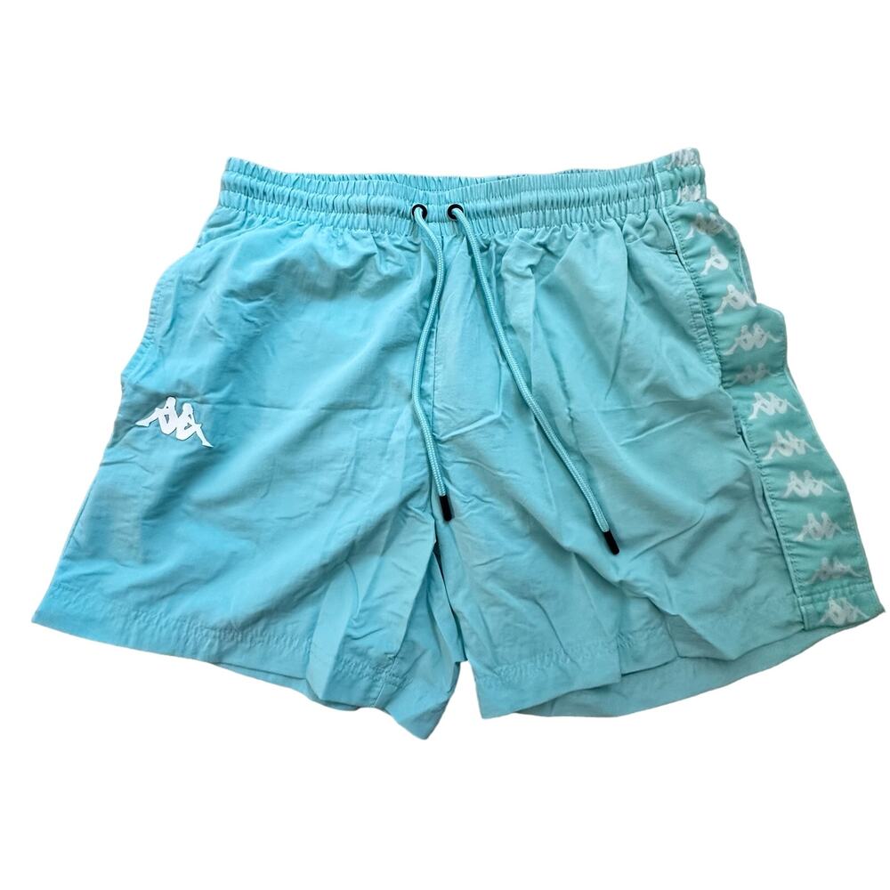 Kappa Light Blue Men's Flat Front Shorts